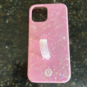 Loopy pink opal iPhone 12 case